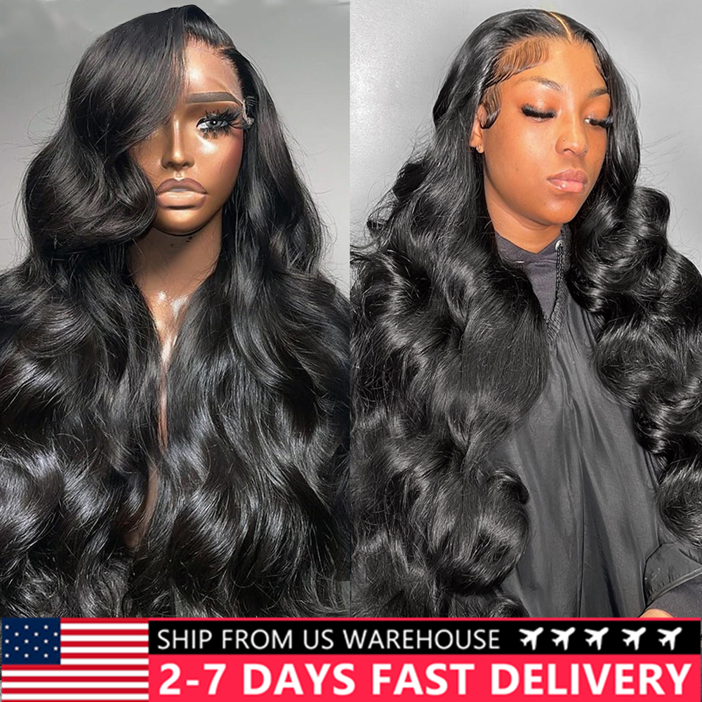 13x4 Body Wave Lace Front Human Hair Wigs For Women 100% Remy Brazilian Human Hair 13x6 Body Wave Lace Frontal Wig Bling Hair