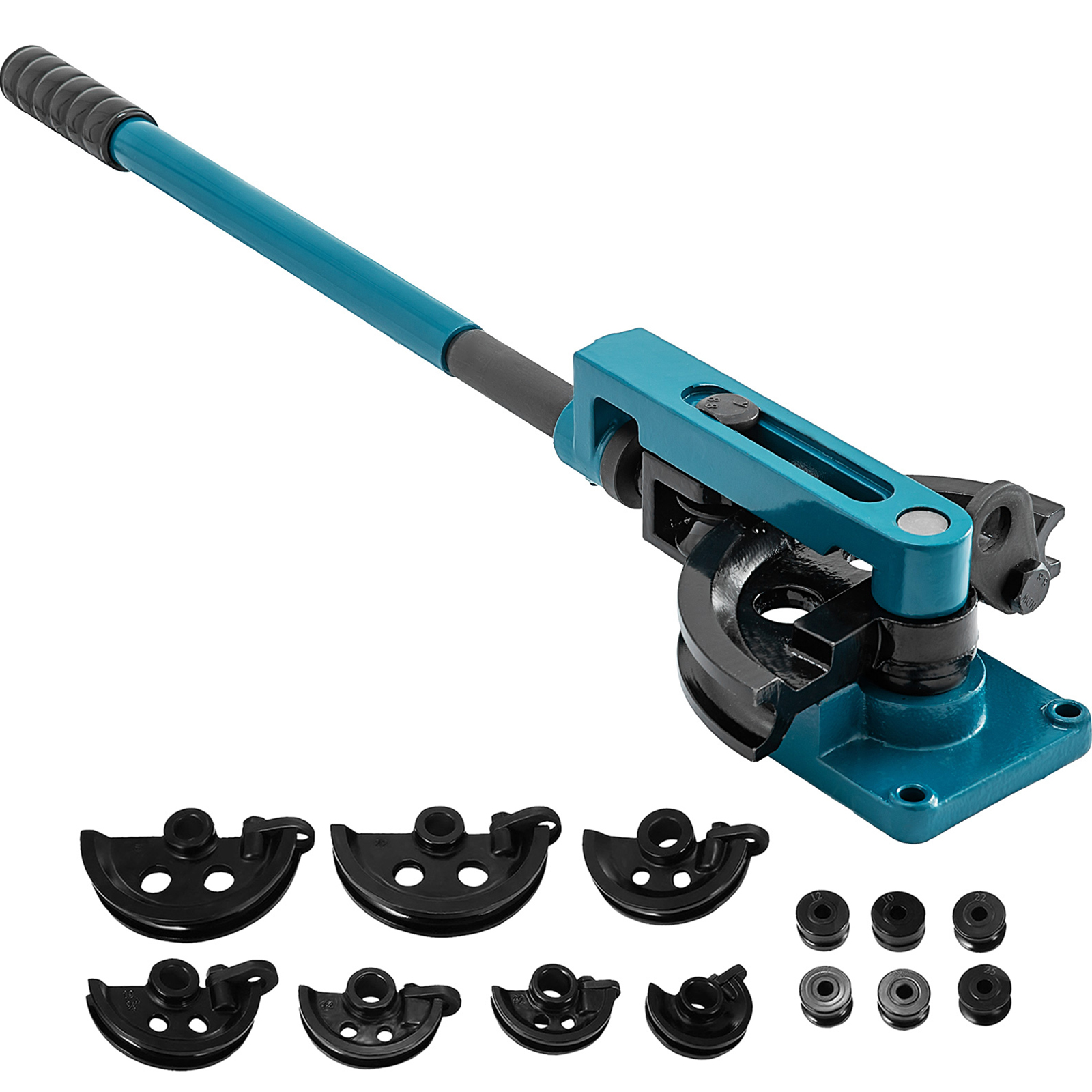 SucceBuy Handleiding Pijpenbuiger Dia 10-25mm Multifunctionele Staal Koperen Buis Buigmachine Hendel Type Zware Buis Buigen Gereedschap