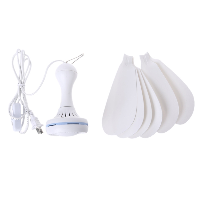 220V 20W 6 Daun Kipas Langit-langit 16.5 Inci Diam Rumah Tangga Kamar Tidur Kipas Gantung Drop Shipping