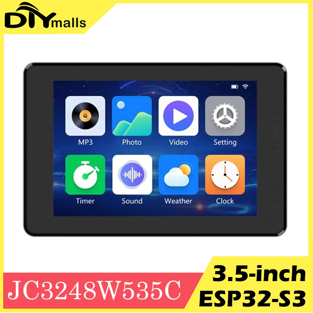 ESP32-S3 3,5 inch capacitief touchscreen JC3248W535C IPS TFT 8M PSRAM 16M FLASH ESP32 WiFi BT-module voor Arduino ESP LVGL