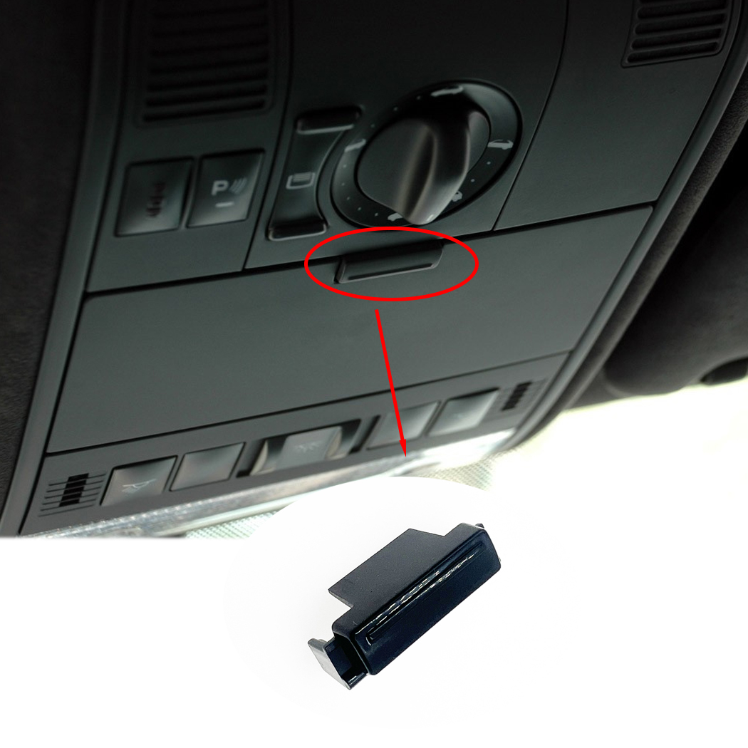 Botón de estante de consola de techo ESIRSUN apto para PORSCHE Cayenne 03 04 05 06 07 08 09 10, 955552318016 N3, 95555231801