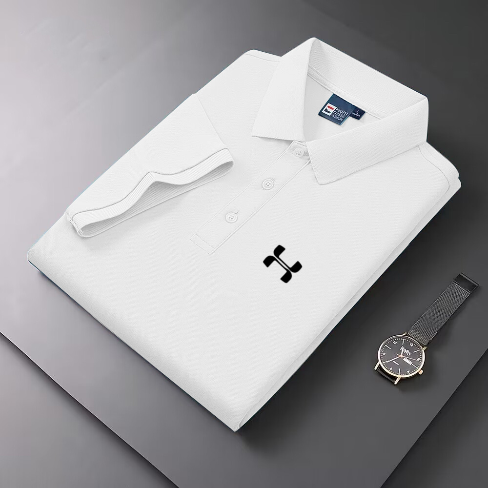 เสื้อโปโลแขนสั้นผู้ชาย สีสันสดใส ระบายอากาศได้ดี สวมใส่สบาย ยืดหยุ่นได้ สินค้ามาใหม่ สไตล์ลำลองสำหรับธุรกิจ