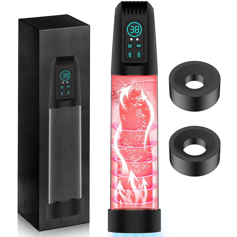 Pompe à vide électrique étanche IPX7 pour agrandissement du pénis, avec 6 niveaux de succion, extenseur et amplificateur, jouet sexuel pour hommes