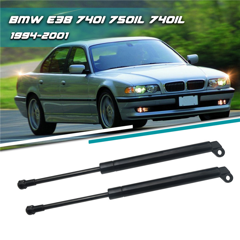 2 sztuk/zestaw dla BMW E38 740i 750iL 740iL 1994-2001 samochodów tylne Trunk brama podnośnik sprężyna gazowa wsparcie rozpórki Shock Springs pręt