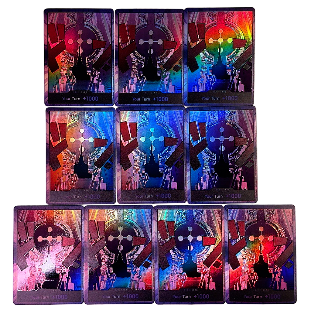 One Piece TCG OPCG English DON card OP13 Imu DON The Empty Throne Imu Deck Текстурированная фольгированная карта