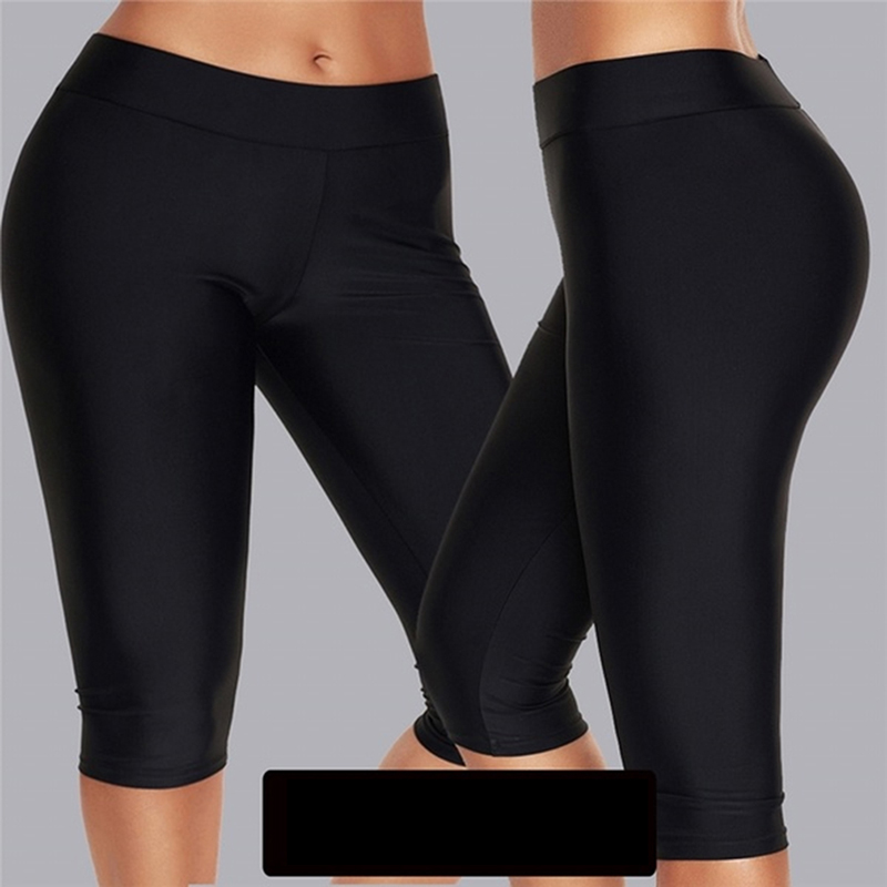 Leggings esportivos de cintura alta elástica mulheres secagem rápida 3/4 calças de corrida feminino colheita ginásio fitness collants