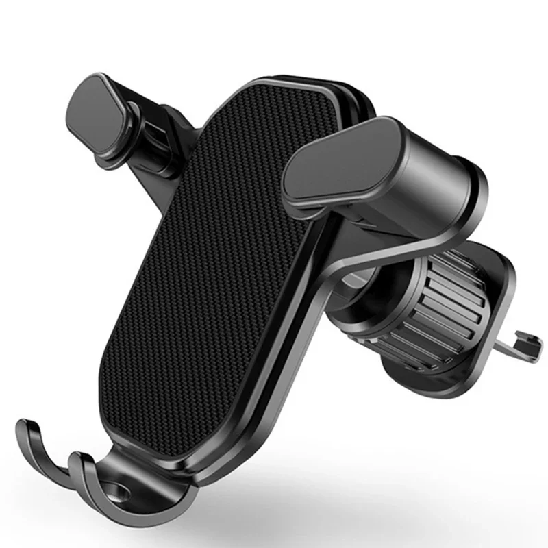 Auto Air Vent Clip Mount Haak Zwaartekracht Auto Telefoon Houder Smartphone GPS Houder Mobiele Beugel Ondersteuning Voor IPhone 15 14 13 12 Xiaomi