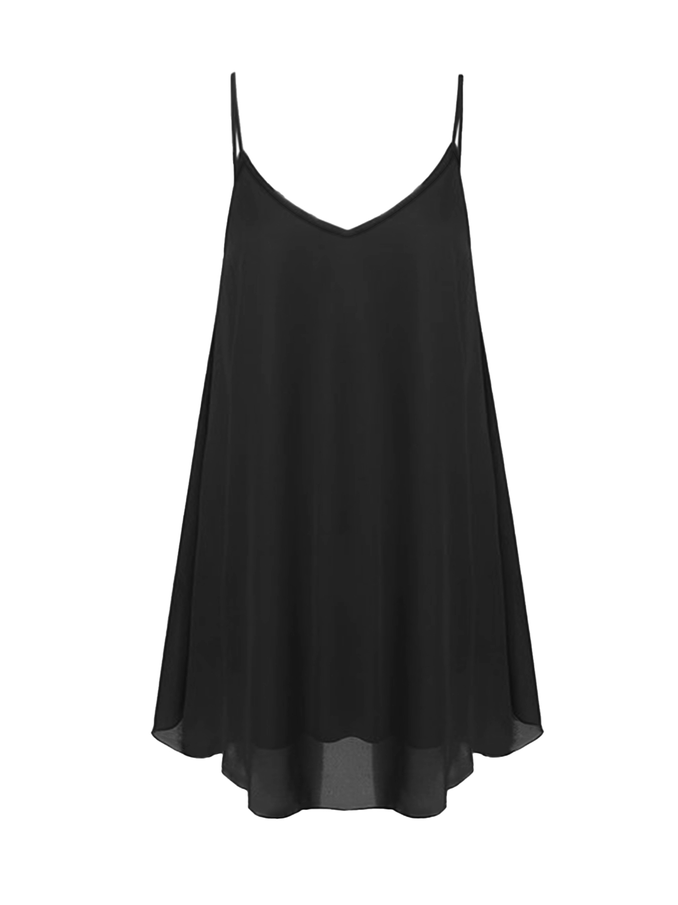 Abito Senza Maniche per Donna Taglie Forti, Moda Tinta Unita, Comodo per l'Uso Quotidiano