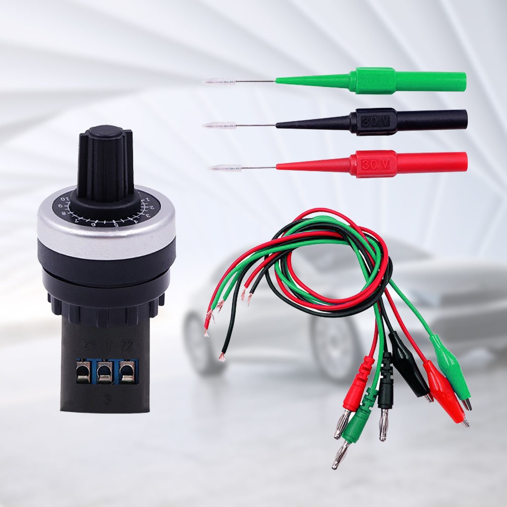 Universal Vehicle Resistor Simulator Automobile Resistance Simulator Auto Repair Accessories