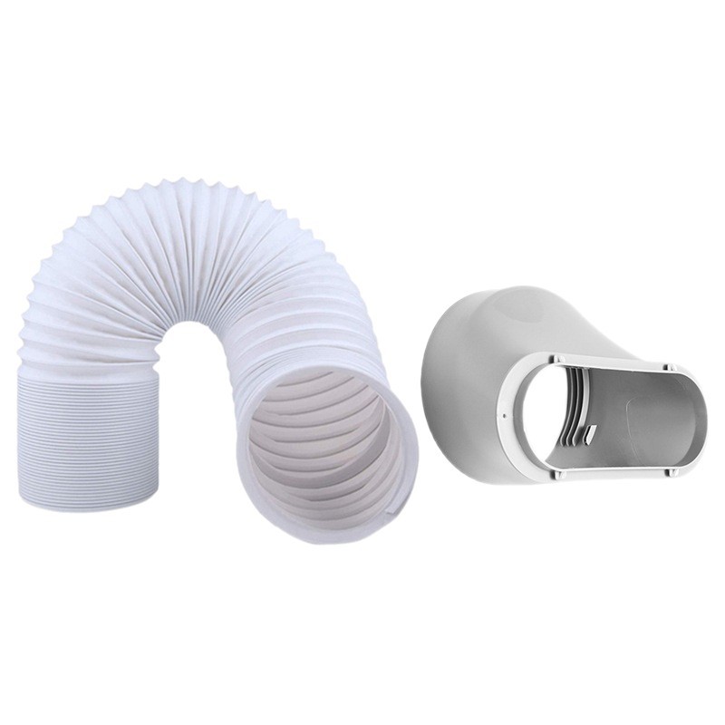 1.5/2M Universal Flexible Portable Air Conditioner Exhaust Hose Replacement Mobile AC Vent Tube Parts