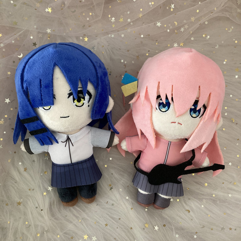 Mainan mewah Anime Game Bocchi The Rock mainan Goto Yili tokoh permainan Yamada gitar pahlawan Pochi kesepian boneka mewah Rock untuk anak-anak 20cm
