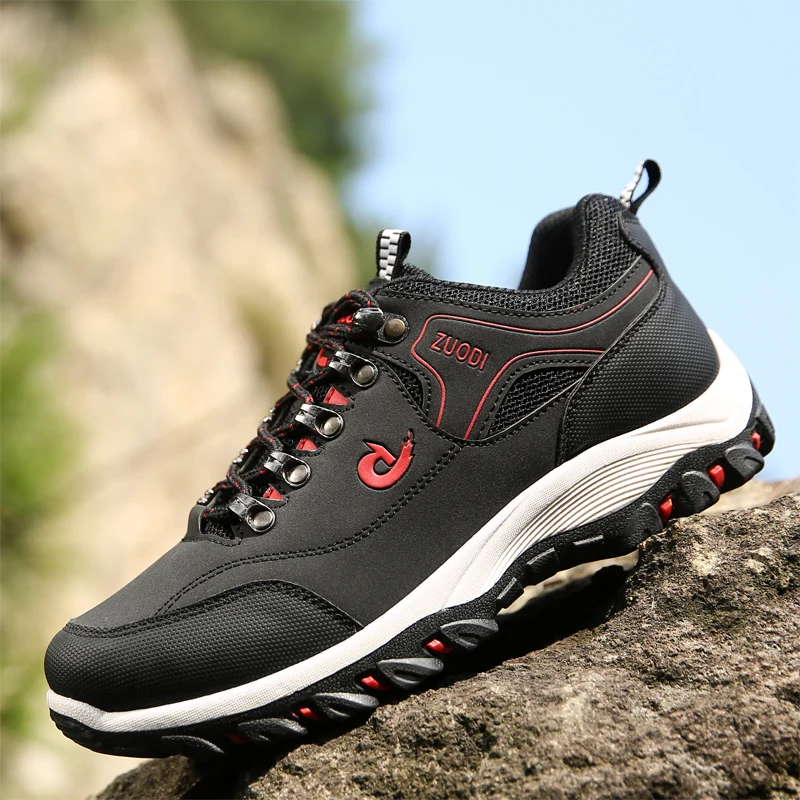 Chaussures de randonnée EVA pour hommes, imperméables, antidérapantes, en cuir, pour Sports de plein air, pour Camping, course à pied, Jogging, nouvelle collection 2025