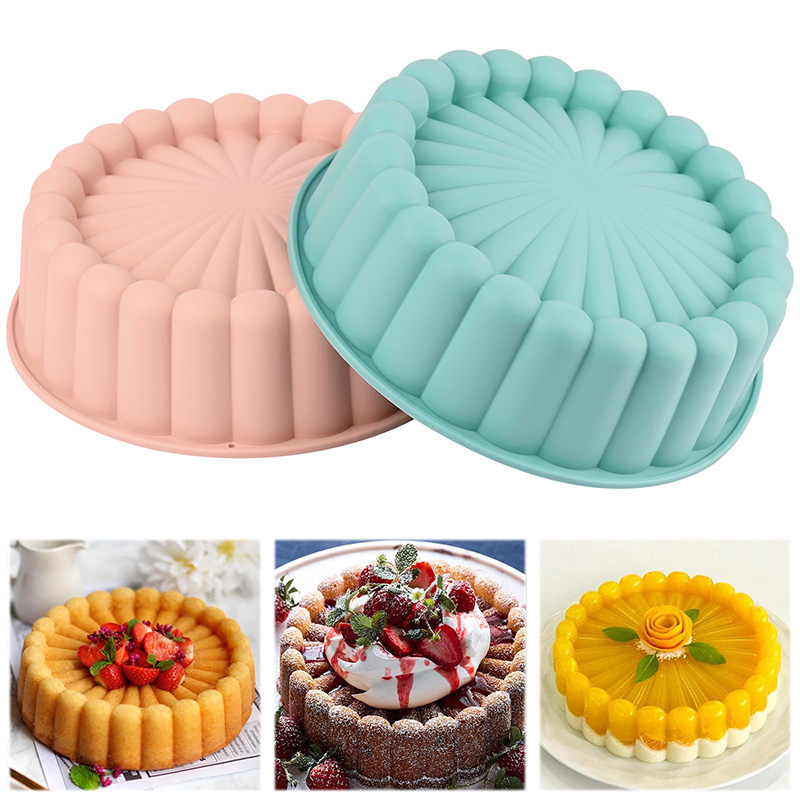 Charlotte cake pot antiadhésif cuisine silicone cake cheese moule chocolat cuisson pot dessert moule réfrigérateur sécurité