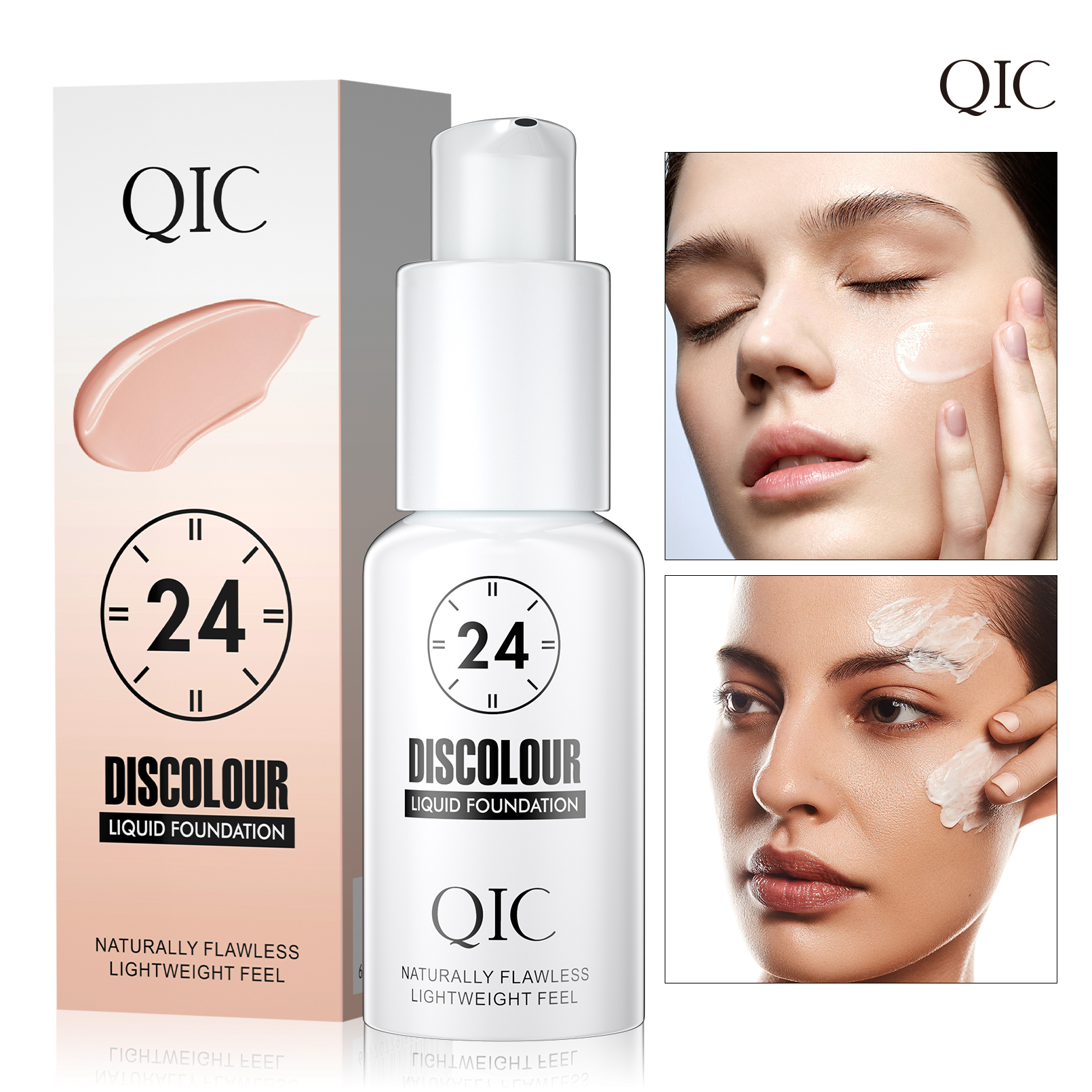 Тональный крем Magic Color Changing Foundation Liquid Soft Matte Стойкая увлажняющая основа под макияж