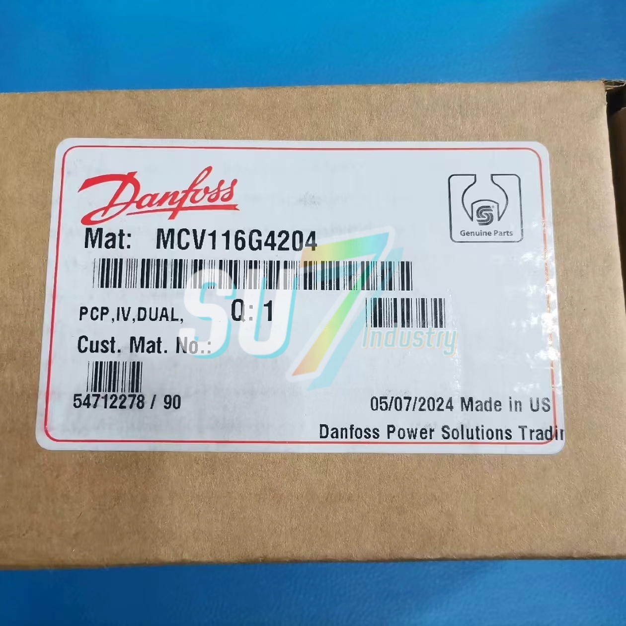 New In box    MCV116A3204    MCV116G4204    Control Valve