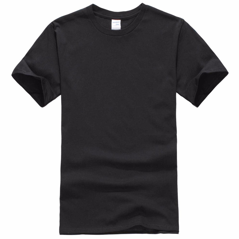Zomer 100% Katoenen T-Shirts Heren Casual Korte Mouw Effen Katoenen Ronde Hals Zachte T-Shirts Basic Heren Losse T-Shirt Tops