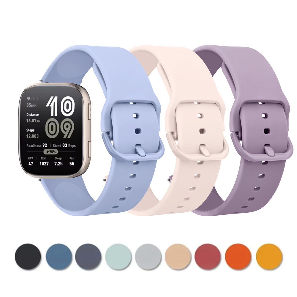22mm TPU Band Voor Amazfit BIP6 BIP 5 EENHEID 49 MM BALANS Band Voor Amazfit GTR 2 e 4 3 Pro/Stratos 2 2 s 3/Amazfit tempo Armband