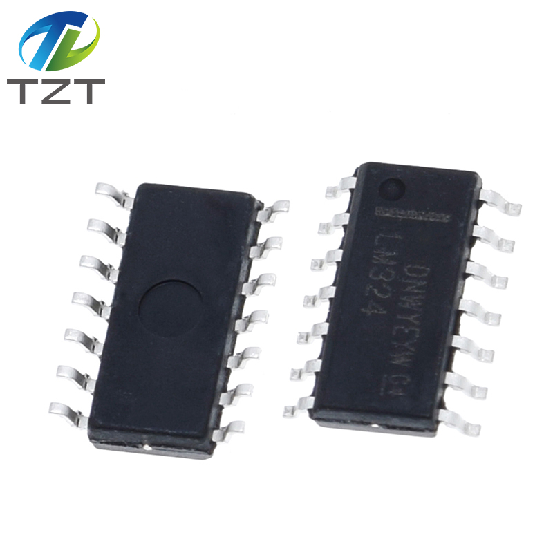 DIYTZT 10/30/50 Uds LM324DR LM324 LM324DR2G LM324DT