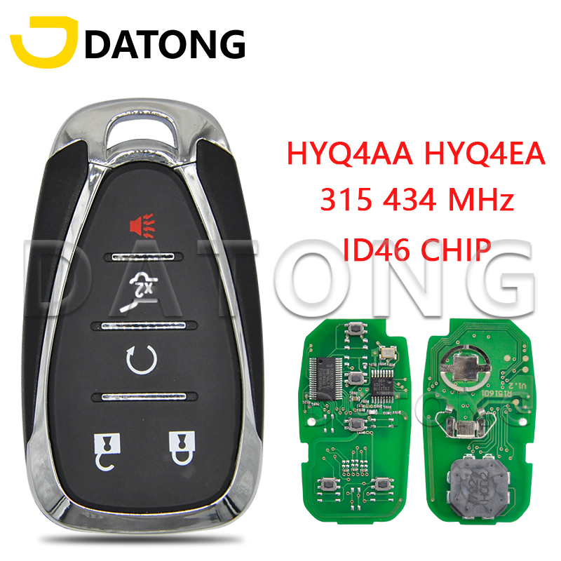 Автомобильный пульт дистанционного управления Datong World для Chevrolet Camaro Equinox Cruze Malibu Spark HYQ4EA HYQ4AA ID46 PCF7952 оригинальный чип