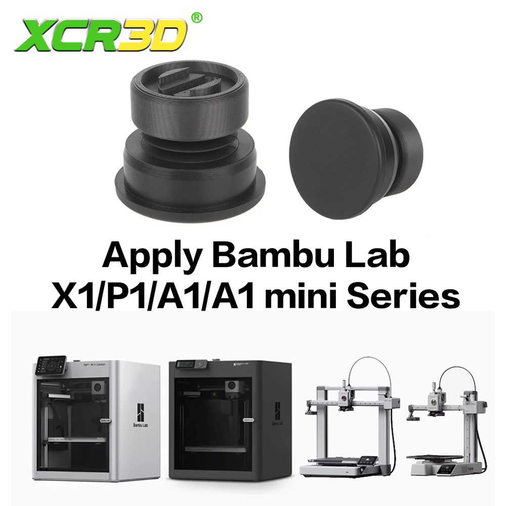 For Bambu Lab 3D Printer Anti Vibration Feet P1P/P1S/P1 Anti-slip Dust-proof Rubber Foot Pad Fit Bambulabs X1/X1C/A1/A1 mini