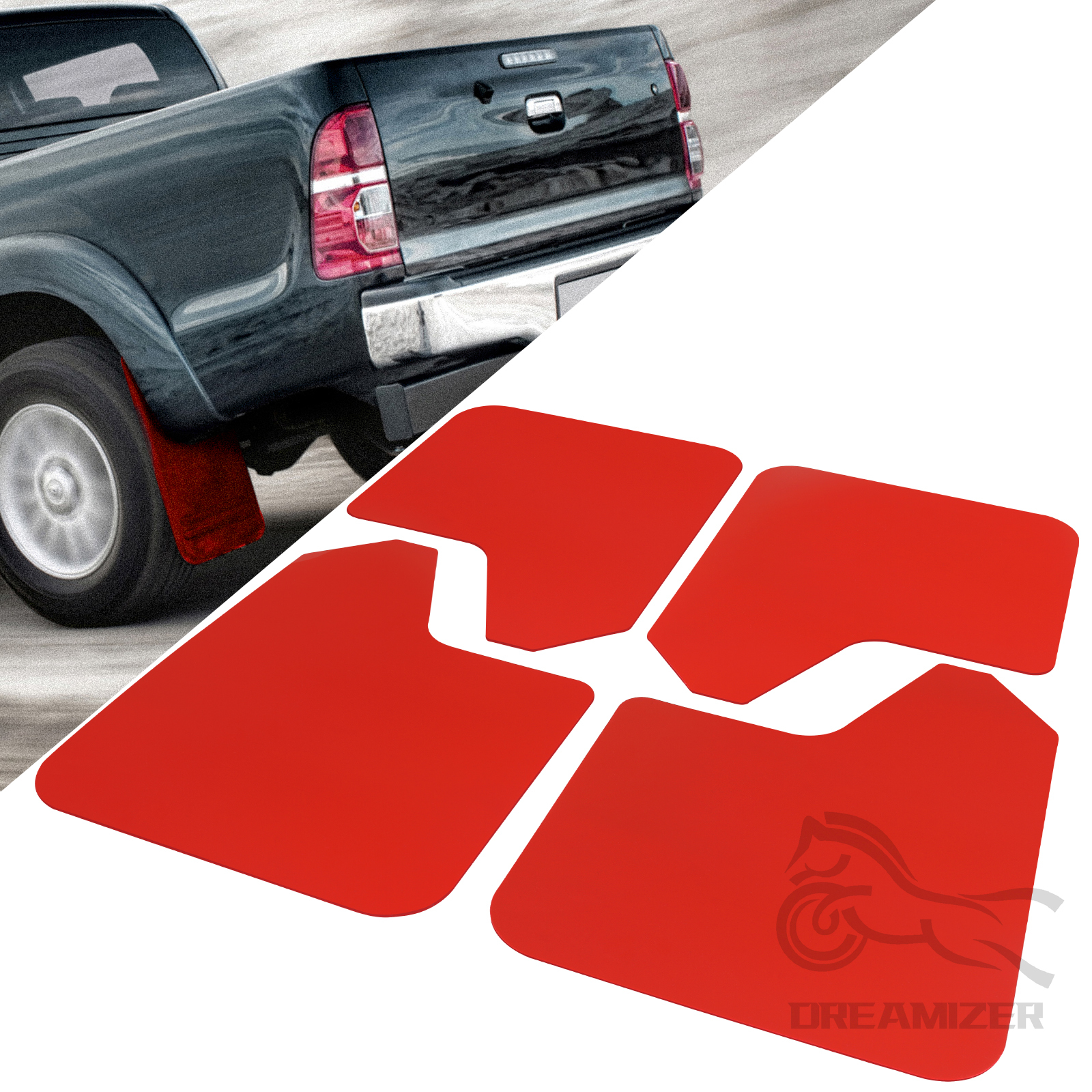 4 PCS parafango universale per Auto ruote anteriori posteriori paraspruzzi paraspruzzi in PP parabordi per Auto SUV fuoristrada accessori Auto per camion