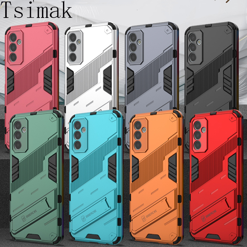 Wstrząsoodporne etui pancerne dla Samsung Galaxy M13 M33 A13 A23 A33 A53 A73 M12 M32 M52 A12 A22 A32 A52 A72 4G 5G Back Phone Cover