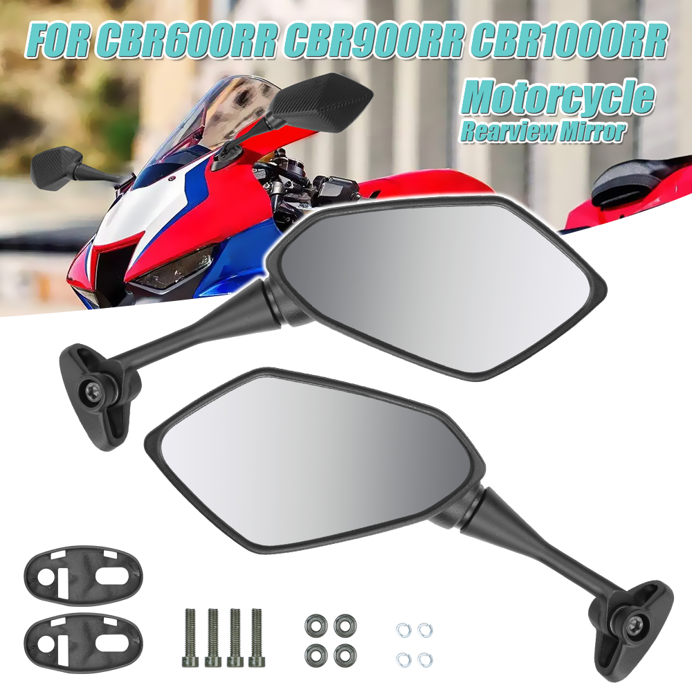 Motorrad Rückspiegel Reflektor Seite Spiegel Motorrad Zubehör Fit Für HONDA CBR 600 CBR600RR CBR 900 CBR1000RR