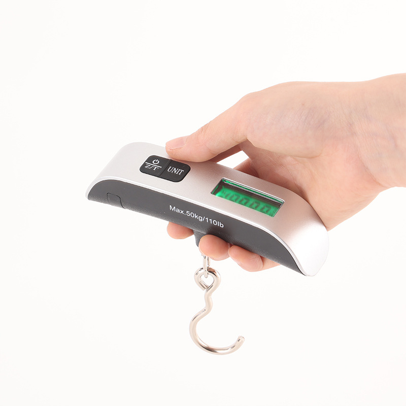 Balança de Bagagem Digital Portátil de 110lb 50kg para Viagem, Balança de Peso para Malas