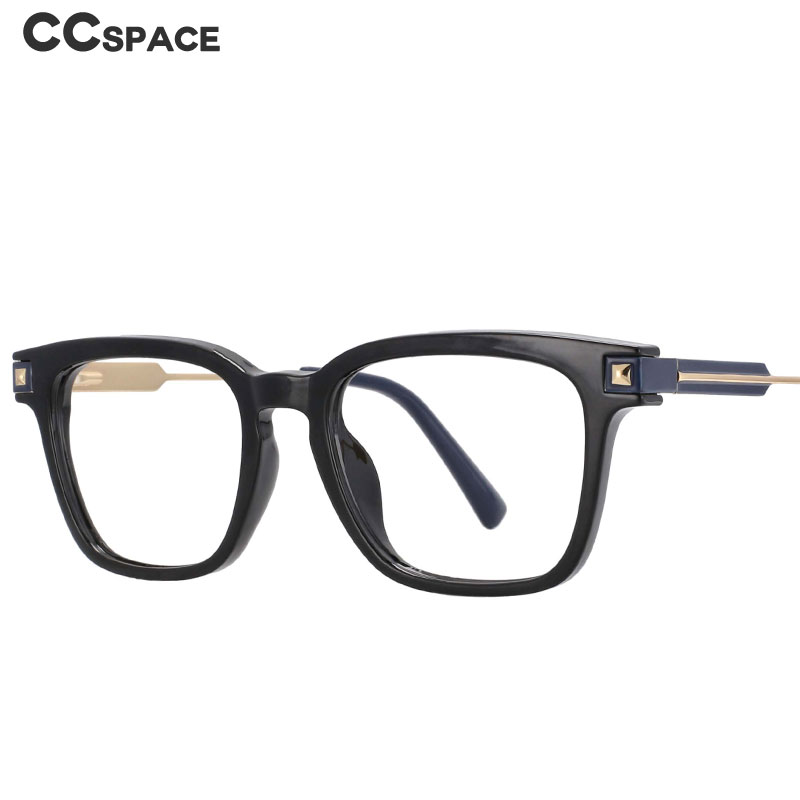 53832 Monturas de gafas ópticas antiluz azul para hombre, gafas cuadradas Retro de moda para ordenador