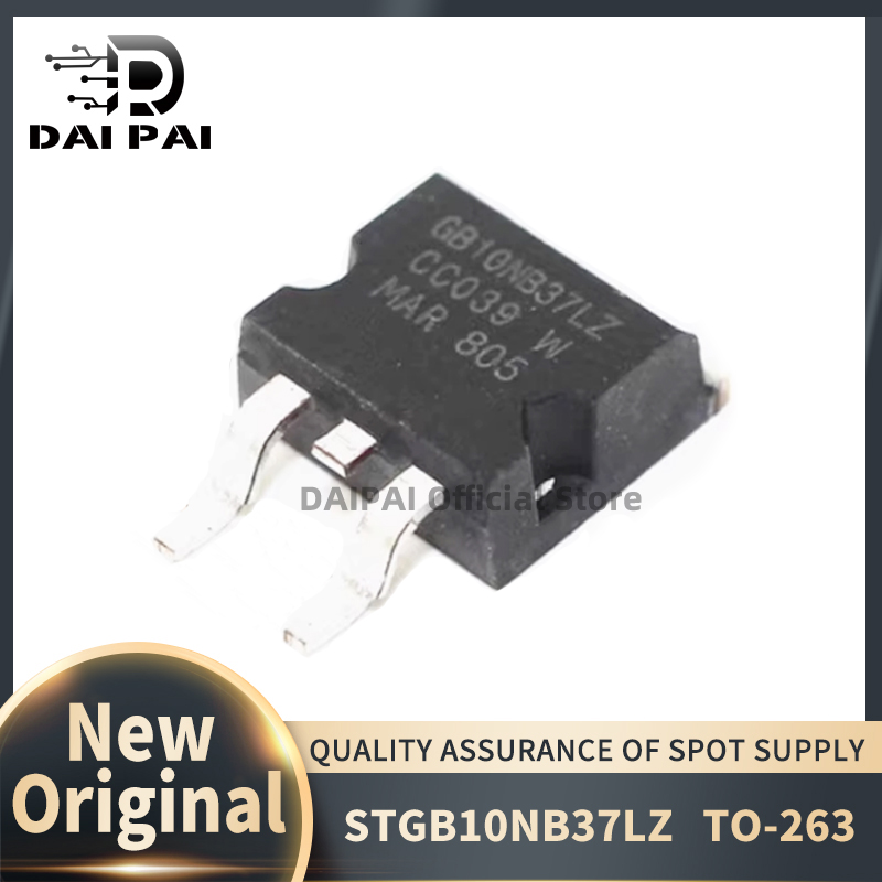 (50 шт./лот) 100% новый оригинальный набор микросхем STGB10NB37LZ GB10NB37LZ GB10NB37 STGB10NB37LZT4 TO-263