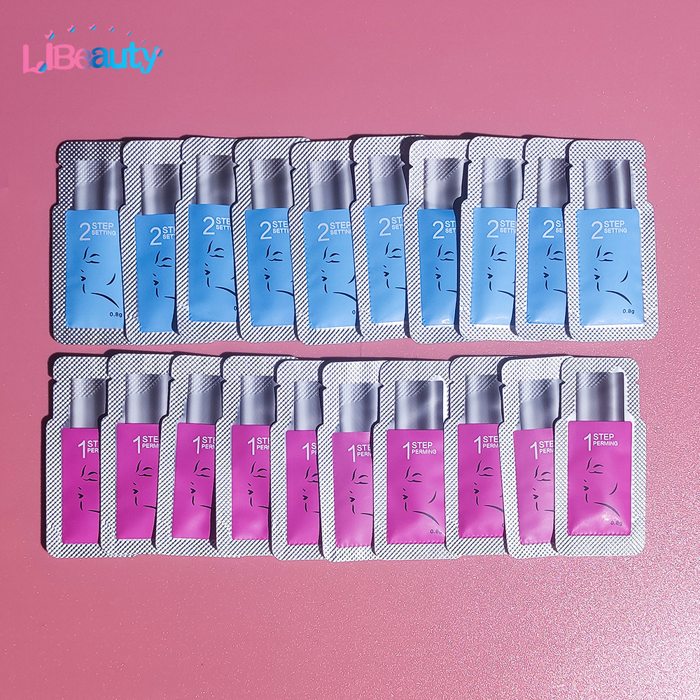 Libeauty 10 Pairs/Lot Sachet Lash Lifting Lotion Lashes Lift 5-8 Minutes Calia Perm And Fixation Individual Package Makeup Tool