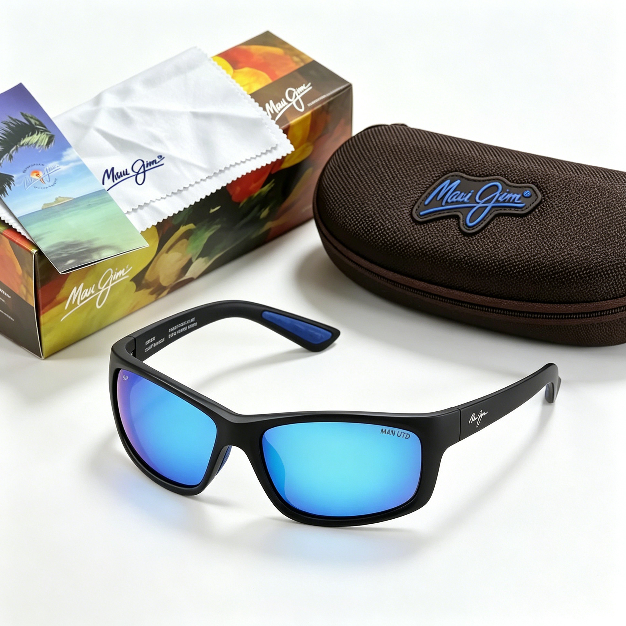 Maui Jim High Quality Men Polarized Sunglasses UV400 Lady Polarized Driver Glasses Outdoor Sports Cycling Fishing Sports Glasses