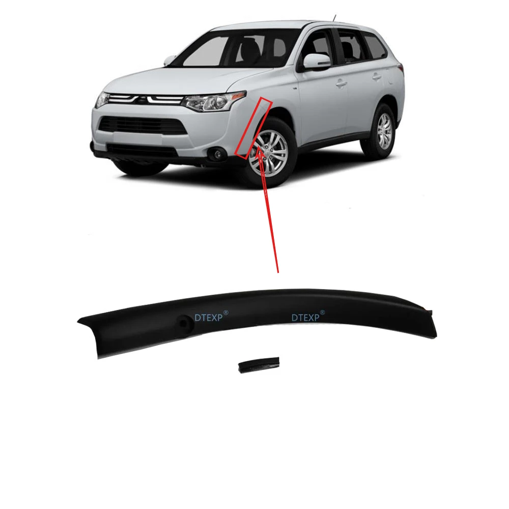 1 stuk Voor- of Achterbumper Wenkbrauw voor Outlander Gf 7407A315 2015-2019 Wiel Schort voor Airtrek Wenkbrauw L of R