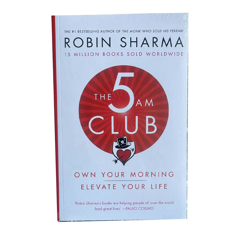 De 5AM Club van Robin Sharma eigen je ochtend Verhoog uw leven Engels boek