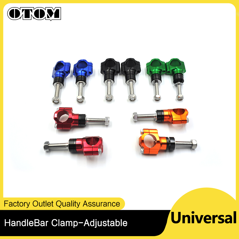 Otom-braçadeira para motocicletas, 1/8 ", 28mm, suporte de guidão, barra de montagem, braçadeira para honda, ktm, kawasaki, yamaha, suzuki, motocicletas enduro