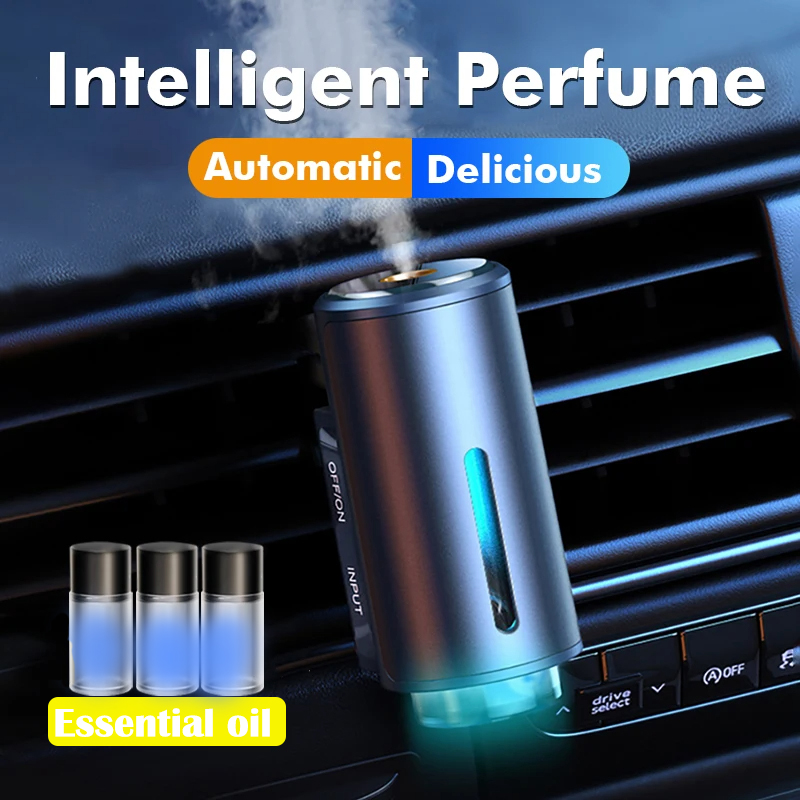 Difusor de aroma elétrico ambientador no carro umidificador de névoa de ventilação de ar para remover odores acessórios interiores do carro