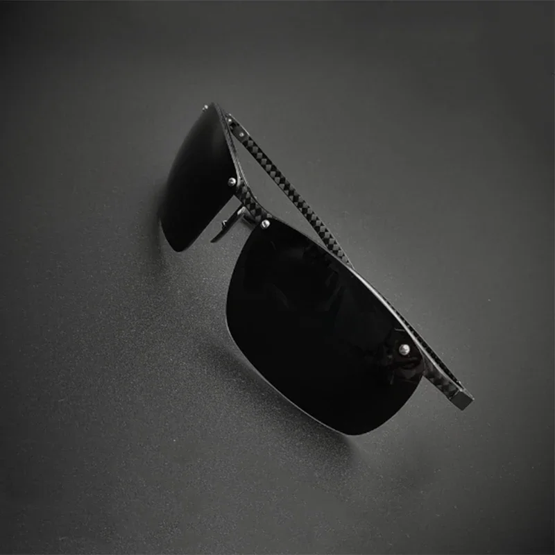 Lunettes De soleil polarisées en Fiber De carbone, Anti-éblouissement, pour le sport, le cyclisme, la conduite, la pêche, livraison directe, UV400