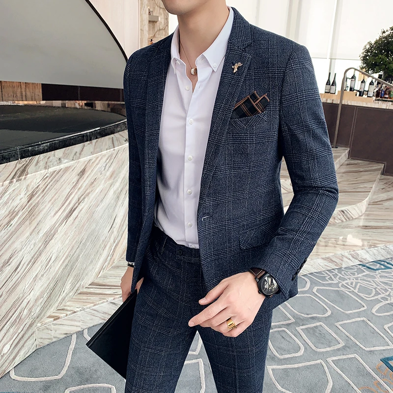 Blazer plus size 7xl blazer masculino moda negócios estilo italiano linho lazer casamento para trabalhadores de escritório montagem um blazer