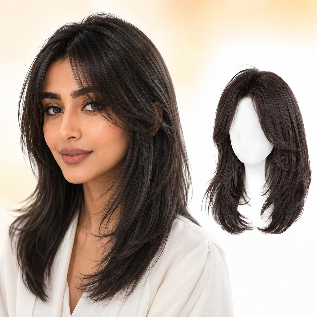 6x6 Silk Top Vietnamese Raw Human Hair Wig Natural Straight Glueless Real Human Hair Wigs Soft Breathable Elastic Net For Women