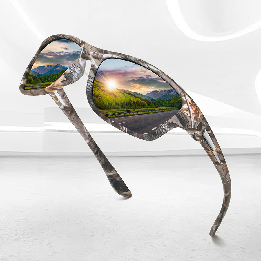 Moda esportes polarizados óculos de sol das mulheres dos homens pesca caminhadas correndo ciclismo montanhismo homem esporte óculos de sol uv400