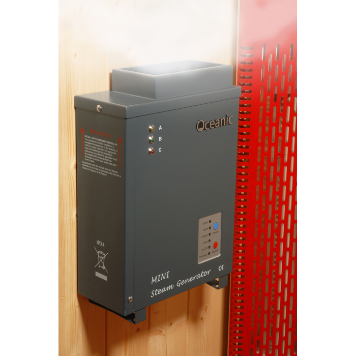 Oceanic Mini Sauna Elétrica Aroma Gerador de Vapor 500W 750W 1KW pequeno gerador de vapor para venda