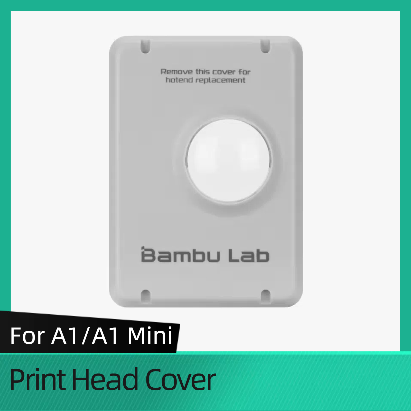 Printkop Front Cover voor Bambu lab A1/A1 Mini Extruder Cover Voor Bambu lab A1/A1 Mini achter Behuizing Accessoires