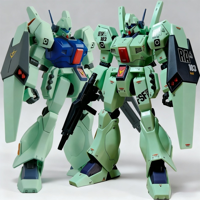 HG 1/144 Jegan Yushima Unit You Kajima Mech Сборная модель Комплект фигурок Настольное украшение Кукла Мальчик Головоломка Игрушка в подарок