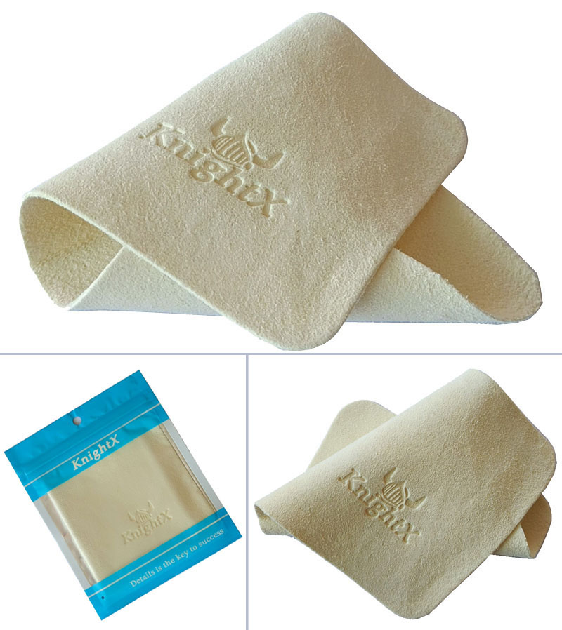 KnightX Deer skin Cleaner czysta ściereczka okulary filtr obiektywu kamery UV CPL szkło z żywicy dla nikon optical pump mikrofibra