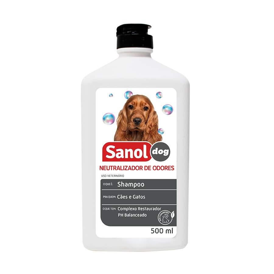 Sanol dog 500ml odor neutralizer shampoo