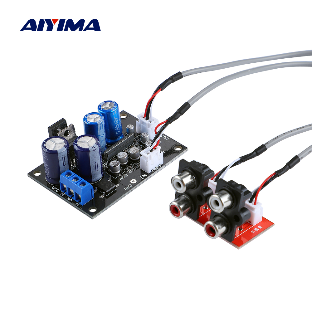 AIYIMA Phono Vinyl Record Player Preamplifier MM MC Phono Preamp Audio Board Phonograph Amplifiers Audio Amp DIY