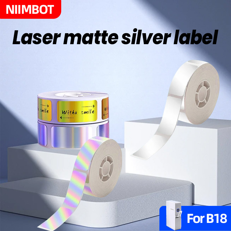 [Niimbot B18 lintsticker] Transferlint afdrukken Kleuropslag meer dan 10 jaar Mini-labelprinters Kleurenlint