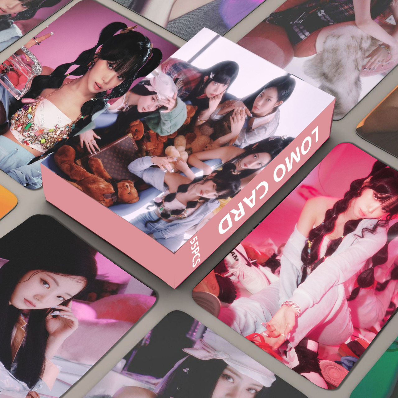 55 шт./набор Kpop новые открытки альбома ЛОМО для девочек фотооткрытка Милая Печатная Открытка постер Поклонники подарок