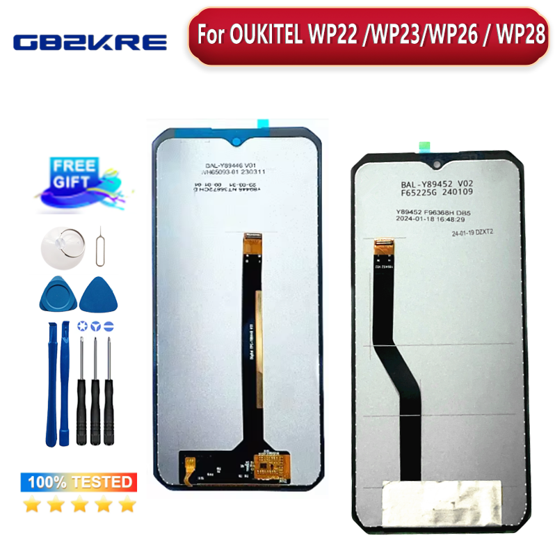 Oryginalny ekran dotykowy LCD do OUKITEL WP22 oukitel wp26 WP28 OUKITEL WP23 OUKITEL WP23 Pro WP36 W P 23 w p 28 WP38 G1 G2