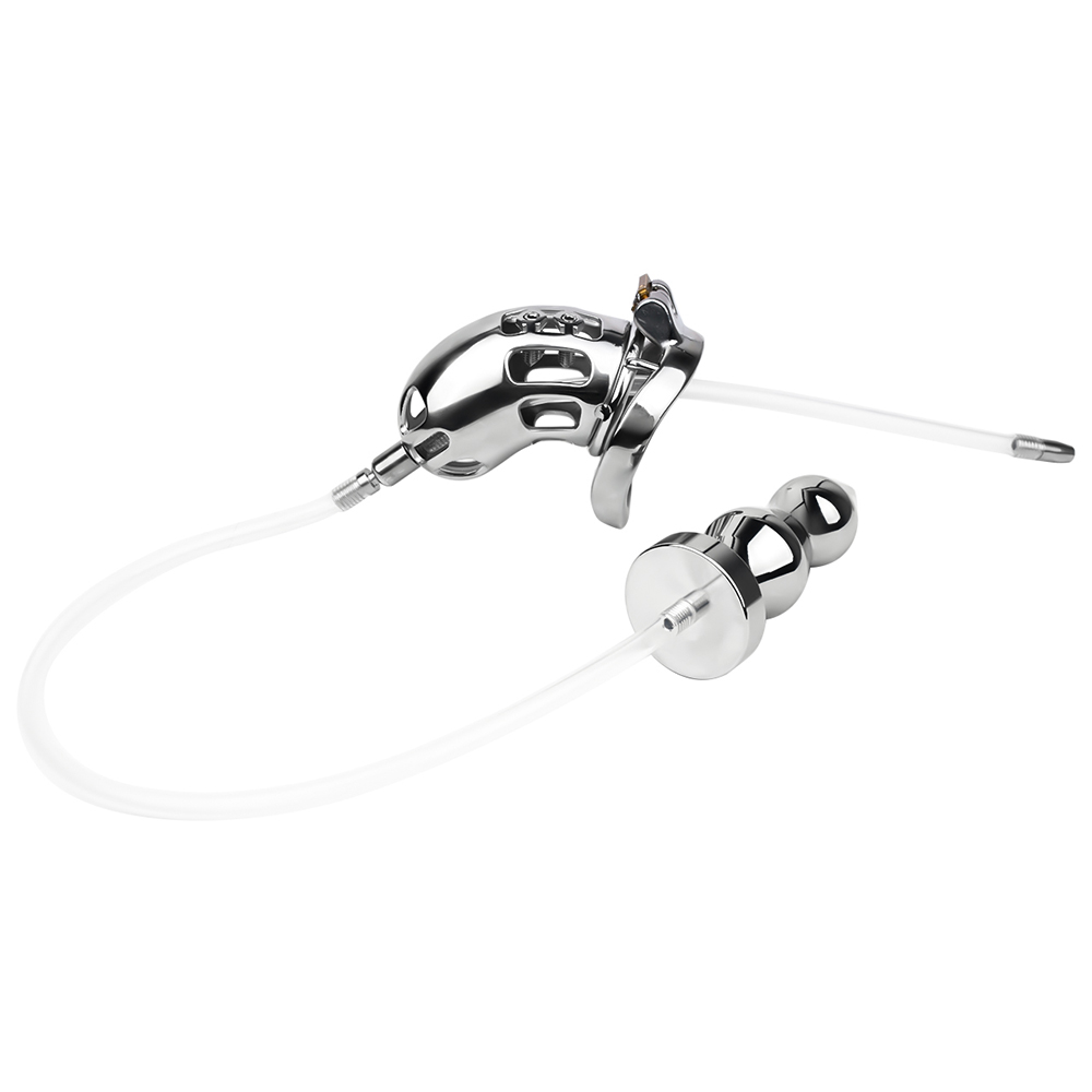 FRKO Multi-Function Rivets ชาย Chastity กรง Urethral Catheter Anal Plug Bondage CBT ผู้ใหญ่เกม Sextoys ผู้ชายเรือจาก USA